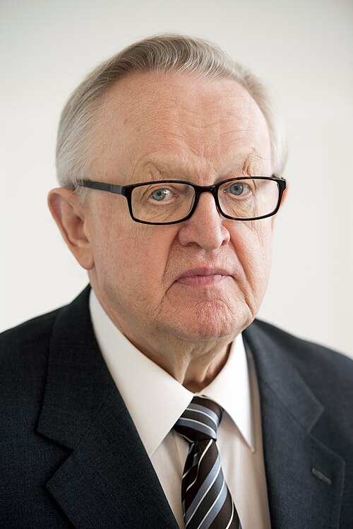 Martti Ahtisaari vuonna 2012